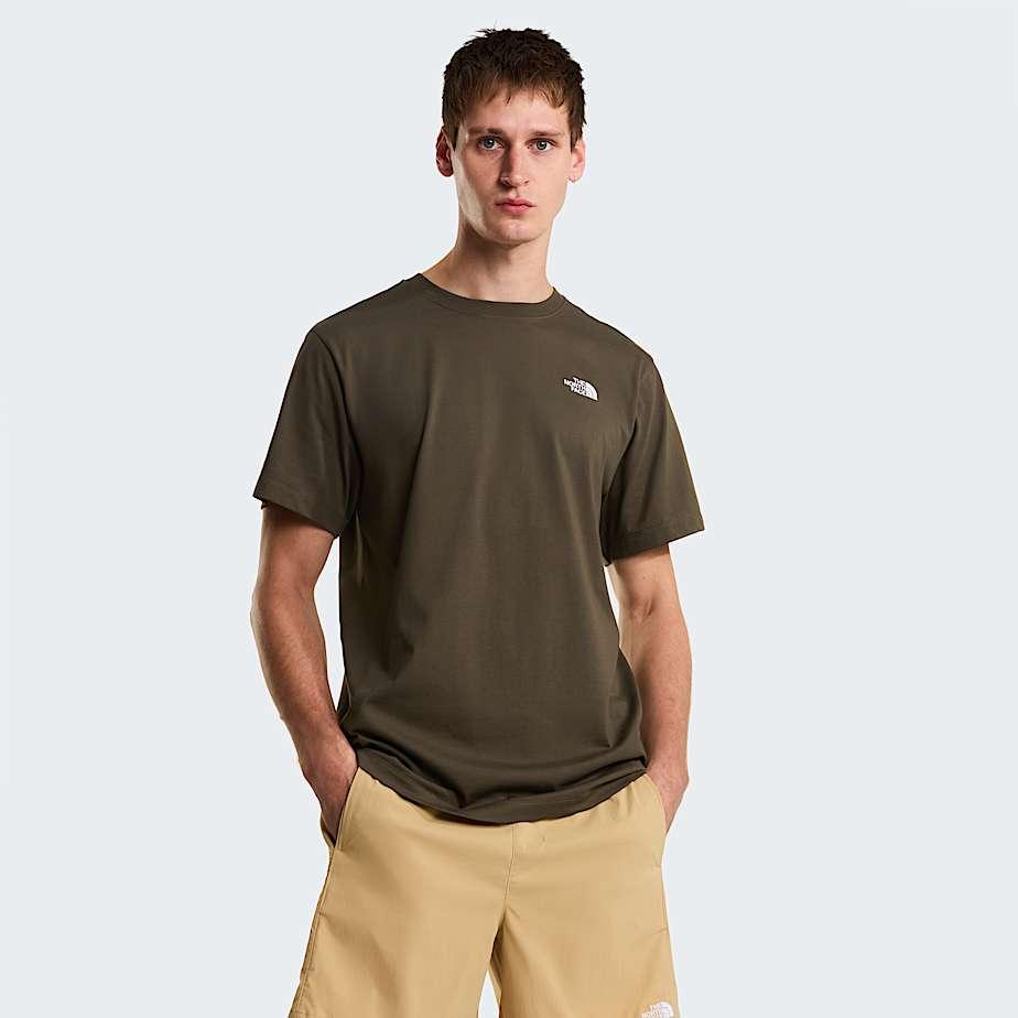 Men's Evolution Simple Dome Regular T-shirt New Taupe Green by THE NORTH FACE Men's Evolution Simple Dome Regular T-shirt New Taupe Green by THE NORTH FACE