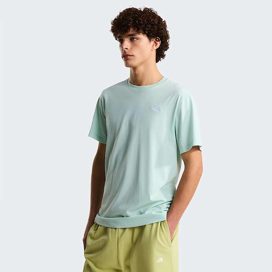 Men's Evolution Simple Dome Regular T-shirt Opal Frost by THE NORTH FACE
