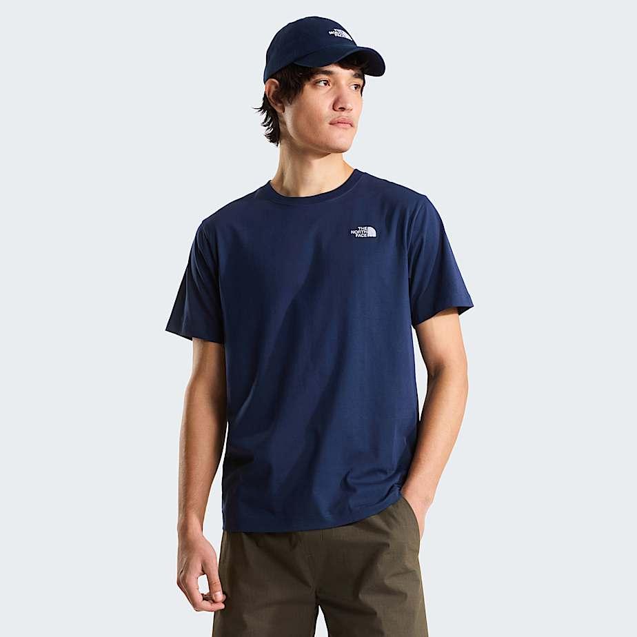 Men's Evolution Simple Dome Regular T-shirt Summit Navy by THE NORTH FACE