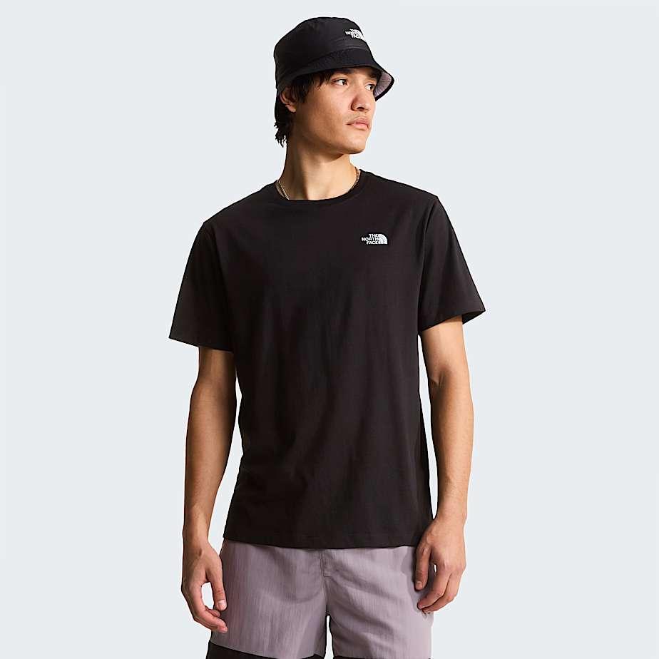 Men's Evolution Simple Dome Regular T-shirt Tnf Black by THE NORTH FACE