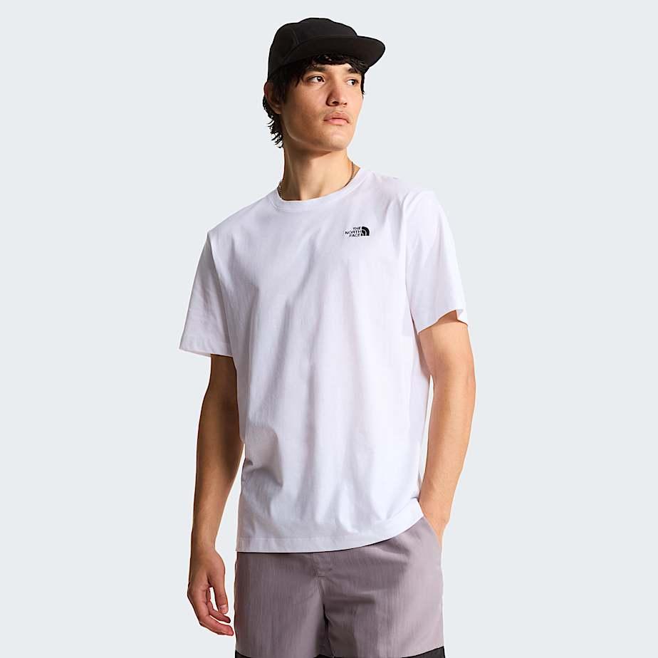 Men's Evolution Simple Dome Regular T-shirt Tnf White by THE NORTH FACE