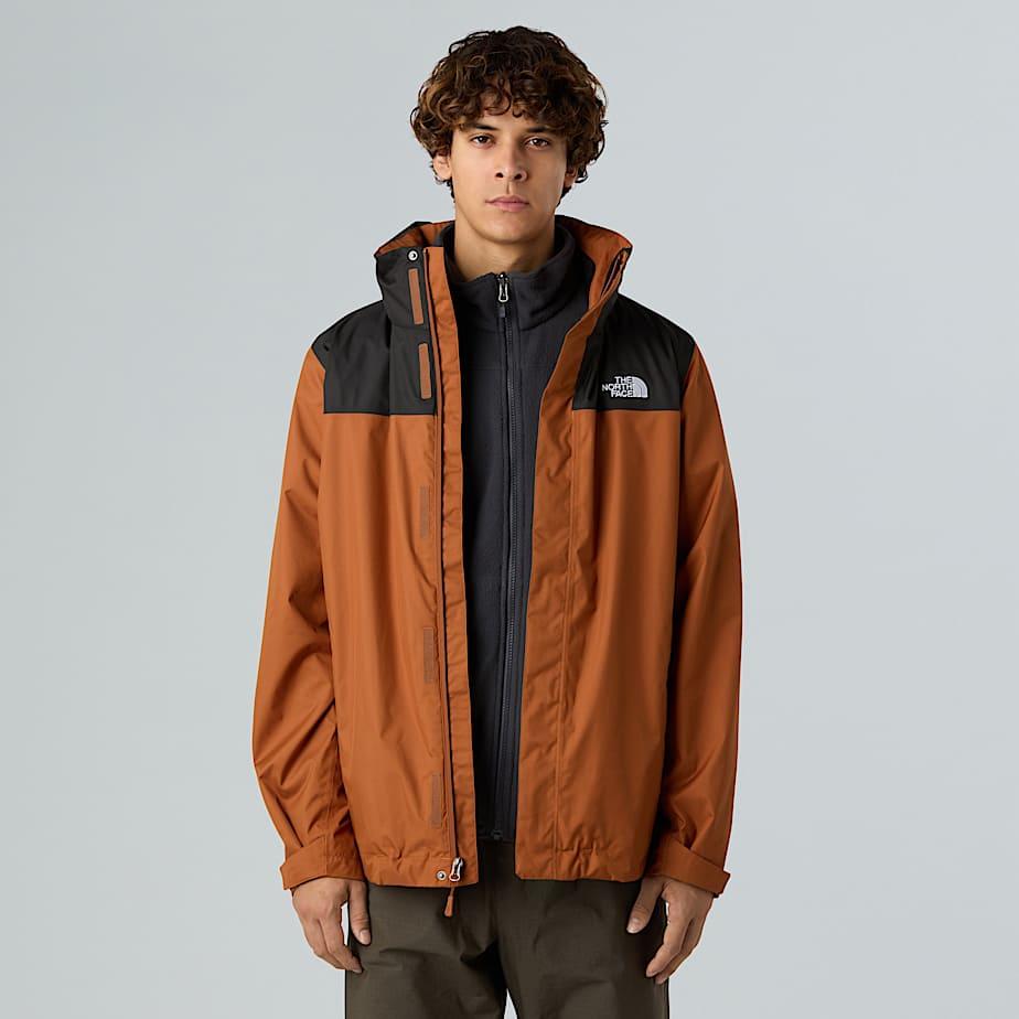 Men's Evolve Ii Triclimate® 3-in-1 Jacket Burnt Umber-asphalt Grey by THE NORTH FACE