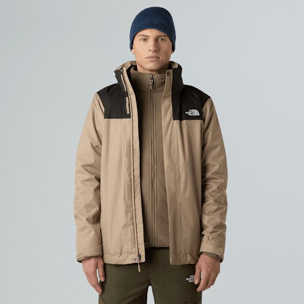 Men's Evolve Ii Triclimate® 3-in-1 Jacket Mushroom Grey-mocha Brown by THE NORTH FACE