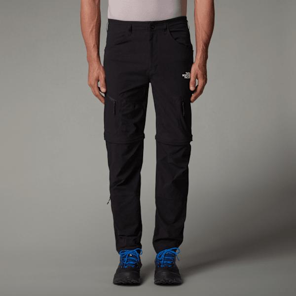 Men’s Exploration Convertible Regular Trousers Tnf Black by THE NORTH FACE