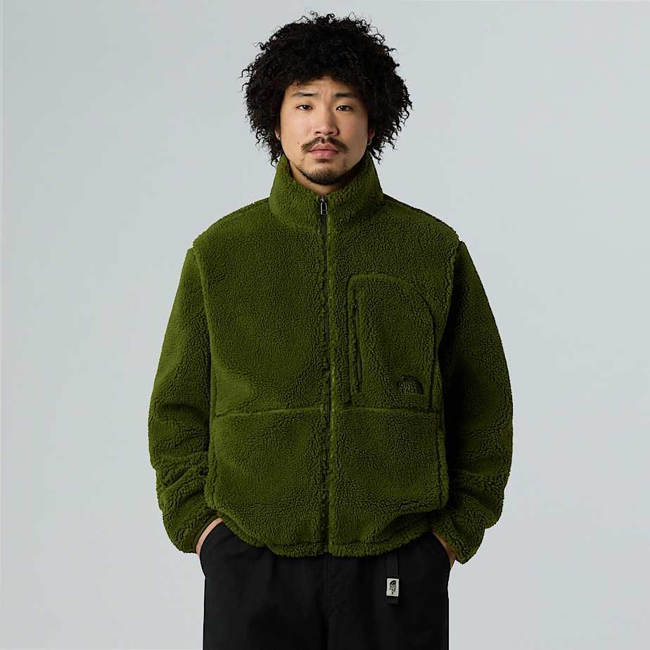 Men's Extreme Pile Fleece Woodland Green by THE NORTH FACE