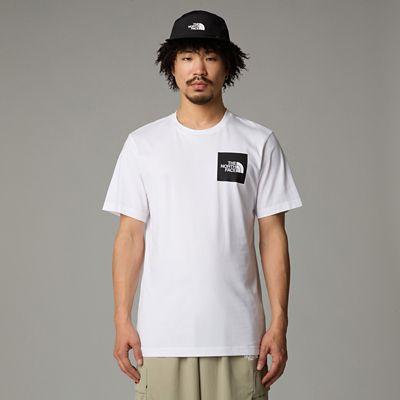 Men’s Fine T-shirt Tnf White by THE NORTH FACE