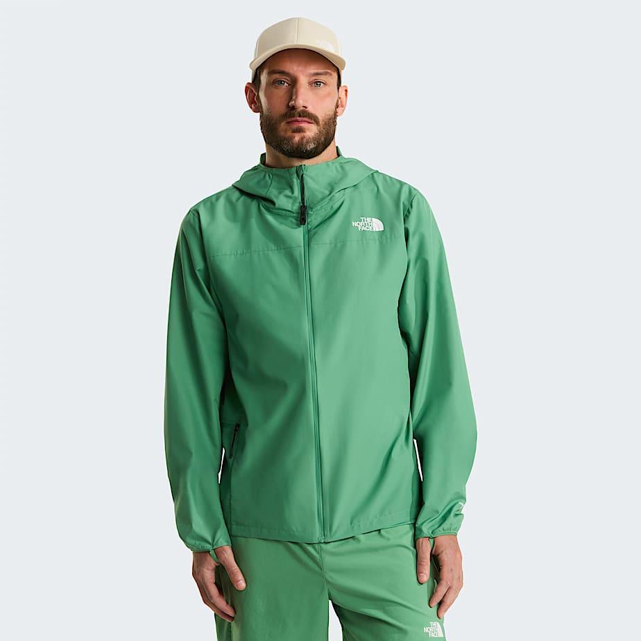Men's Fontanales Wind Jacket Dimmed Algae by THE NORTH FACE