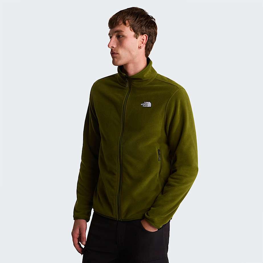 Men's Glacier Fleece Woodland Green by THE NORTH FACE