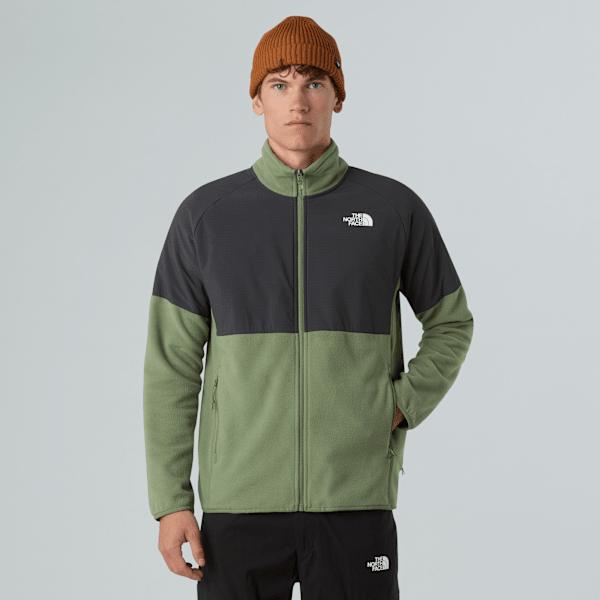 Men's Glacier Heavyweight Fleece Bark Mist-asphalt Grey by THE NORTH FACE
