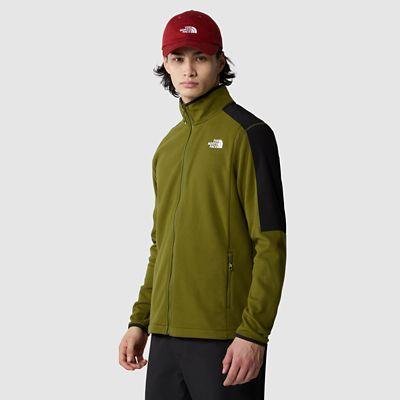 Men's Glacier Zip-in Fleece Forest Olive by THE NORTH FACE