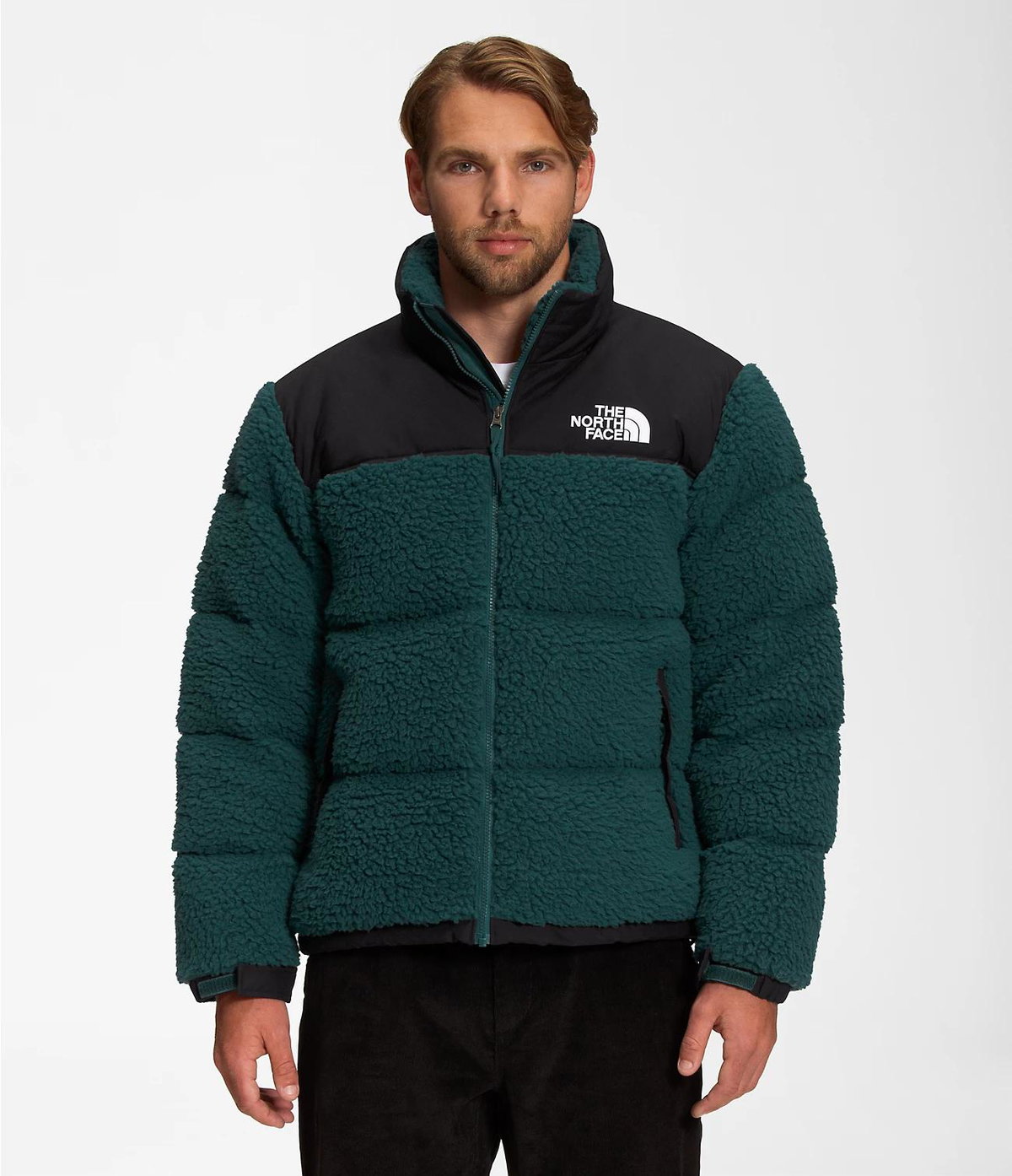 Men S High Pile Nuptse Jacket