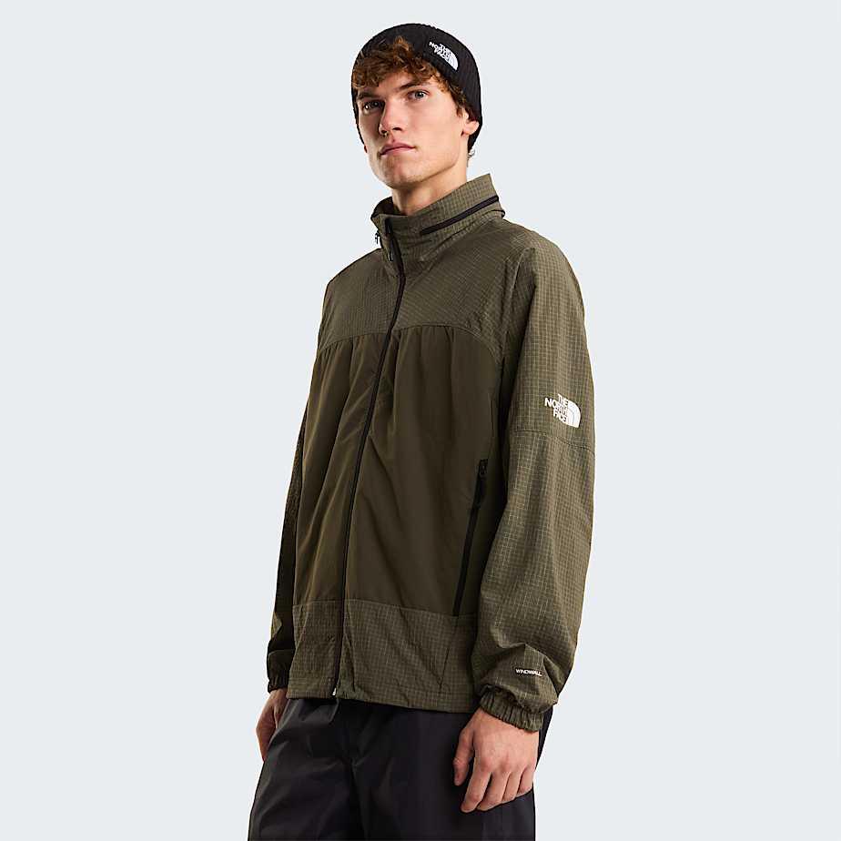 Men's Hike Utility Wind Jacket New Taupe Green by THE NORTH FACE