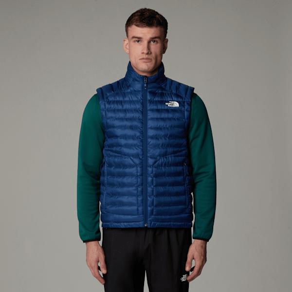 Men's Huila Synthetic Insulation Gilet Estate Blue by THE NORTH FACE Men's Huila Synthetic Insulation Gilet Estate Blue by THE NORTH FACE