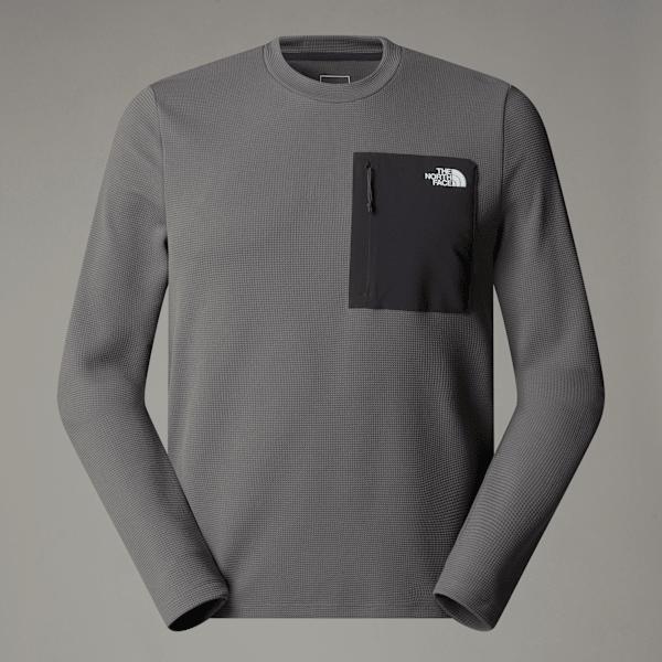 Men’s Kecha Sweatshirt Smoked Pearl-asphalt Grey by THE NORTH FACE