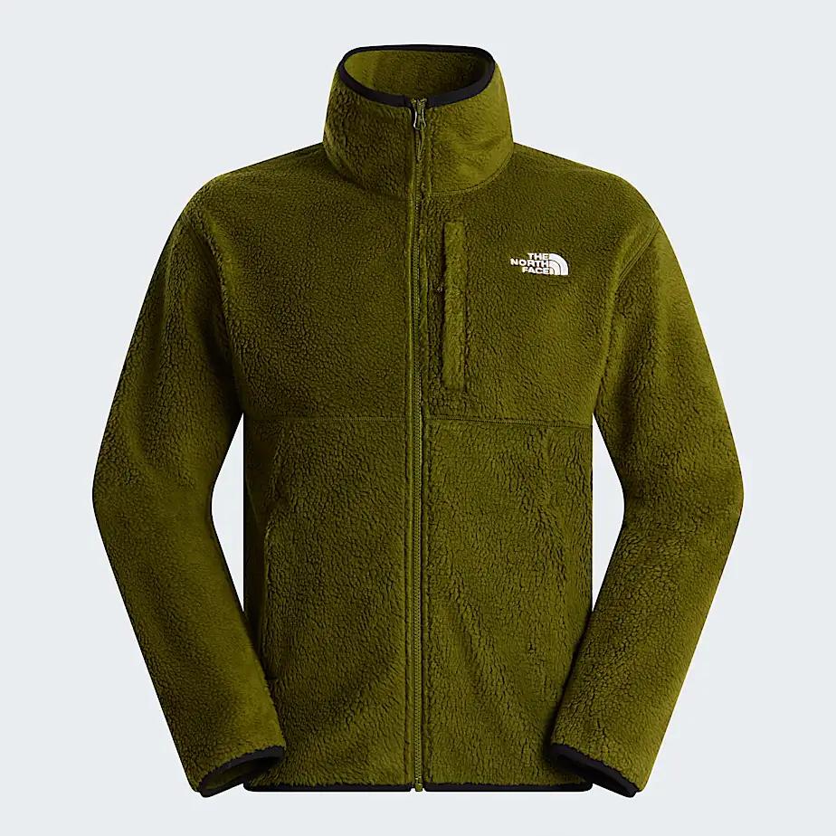 Men's Koian High-pile Fleece Jacket Forest Olive by THE NORTH FACE