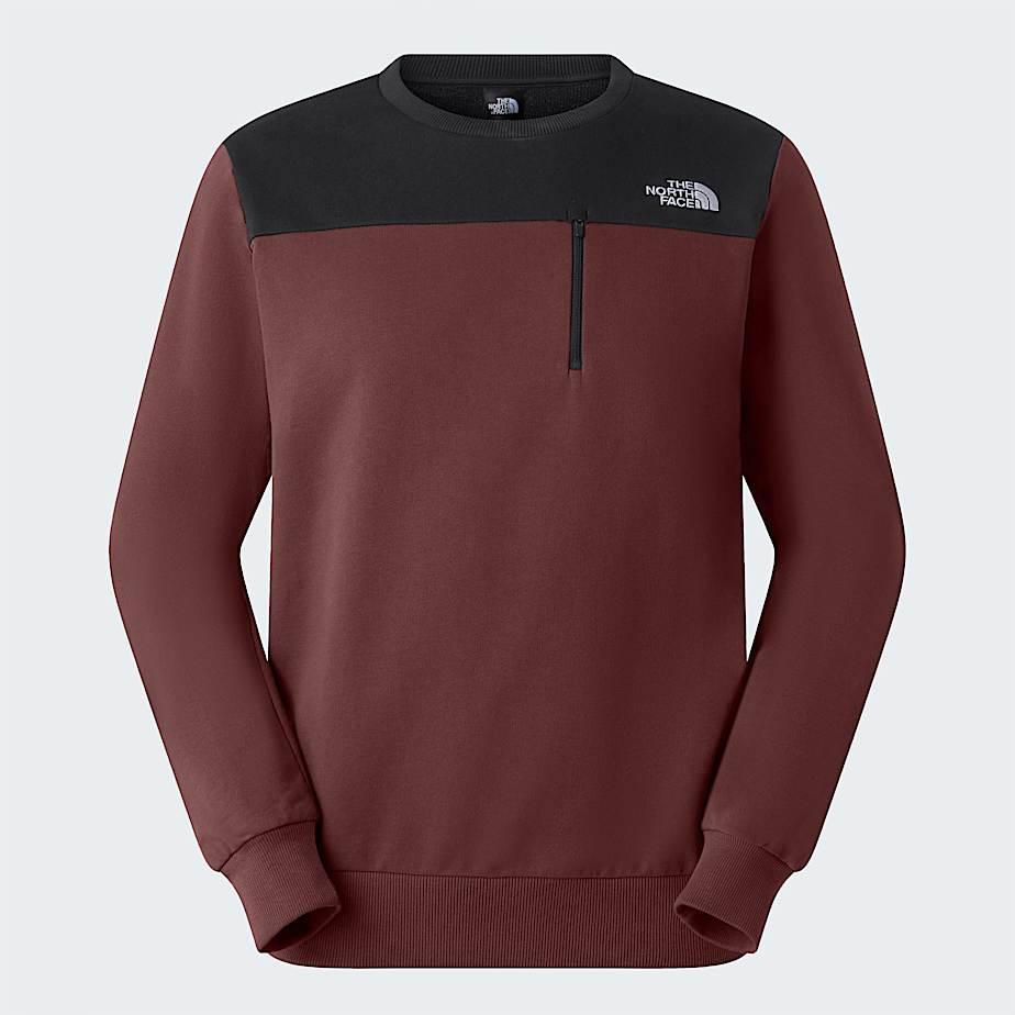 Men's Light Tech New Peak Sweatshirt Sumac by THE NORTH FACE