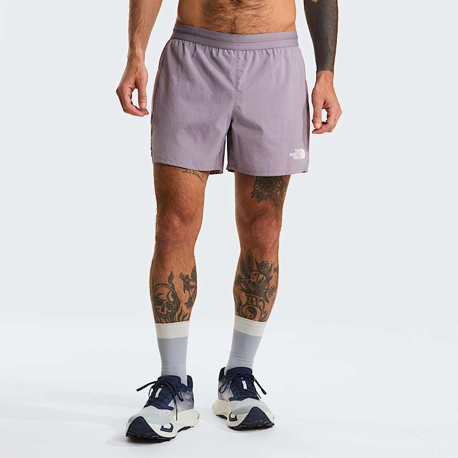 Men's Lightbright 5" Shorts Transcendent Grey by THE NORTH FACE