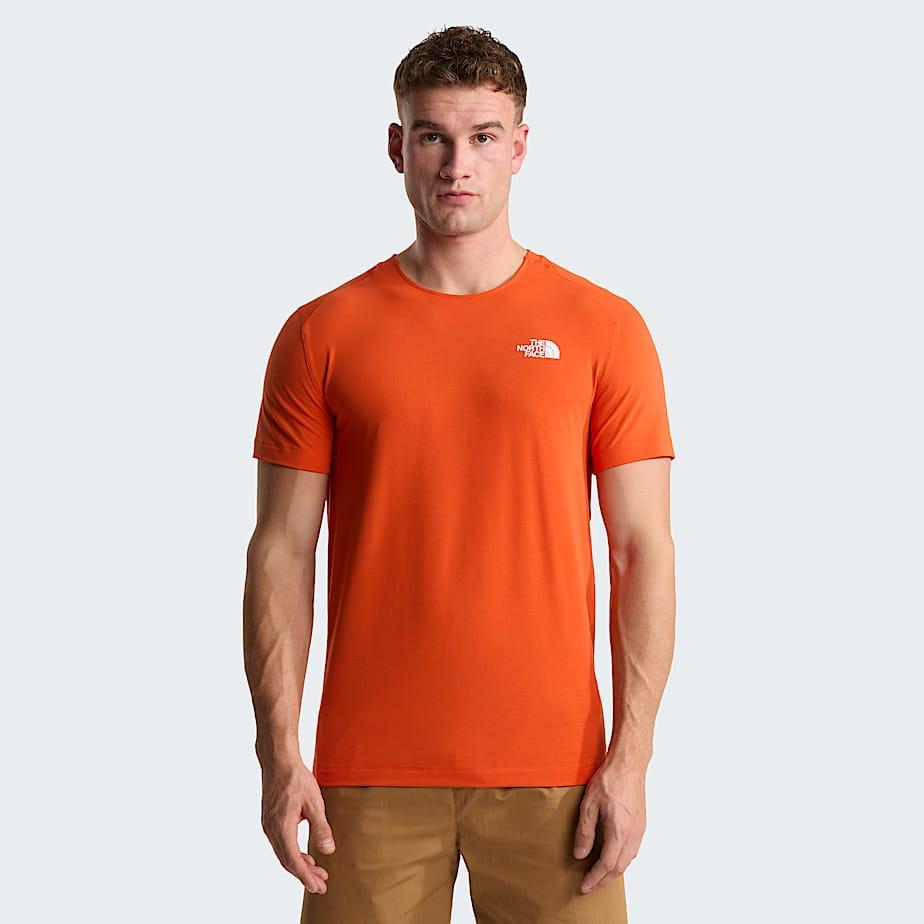 Men’s Lightning Alpine T-shirt Lava Red by THE NORTH FACE
