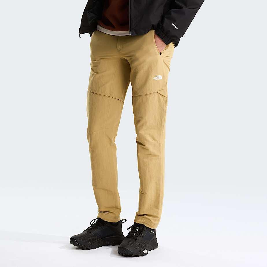 Men’s Lightning Convertible Trousers Khaki Stone-npf by THE NORTH FACE