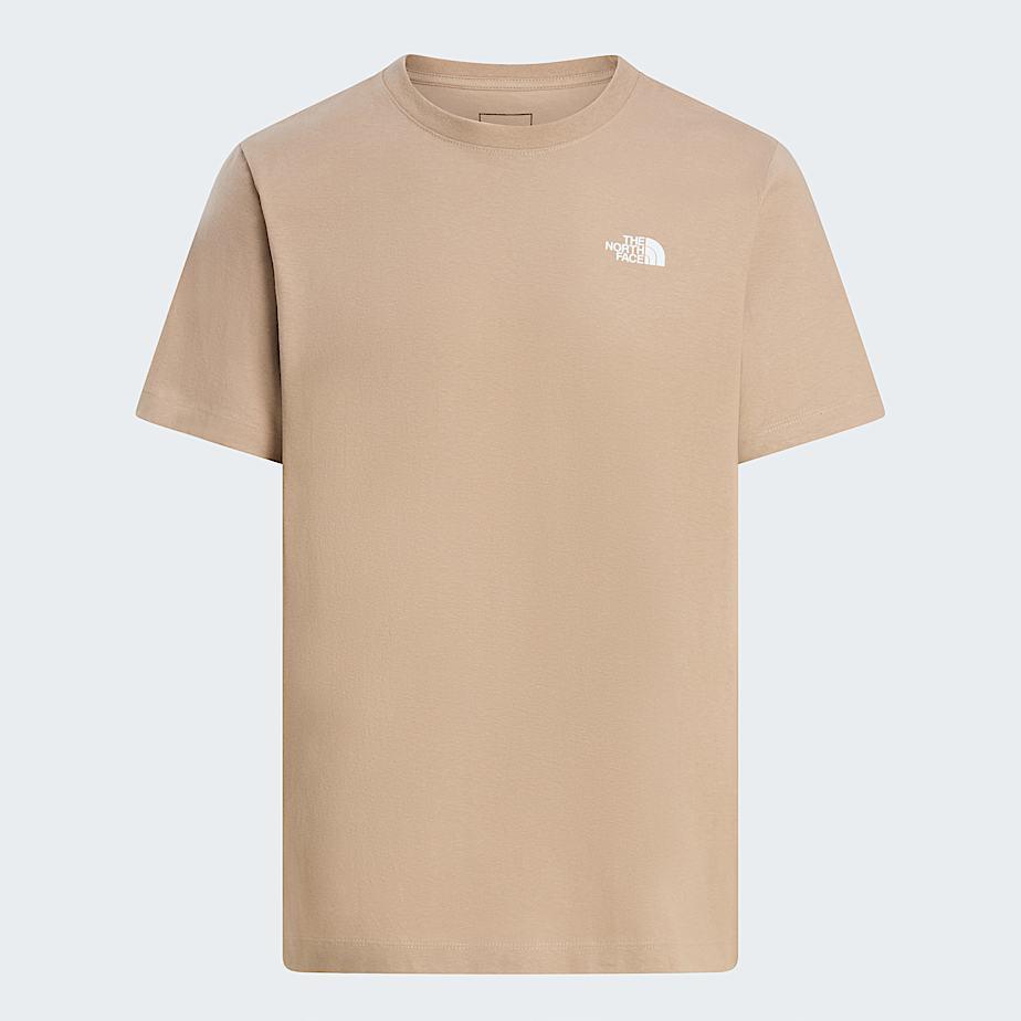 Men's Low Read T-shirt Mushroom Grey by THE NORTH FACE