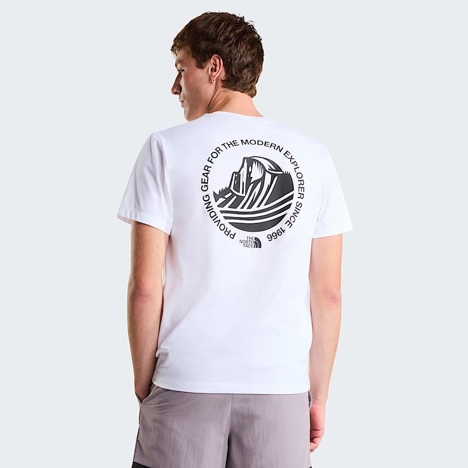Men's Monte Regular Graphic T-shirt Tnf White by THE NORTH FACE