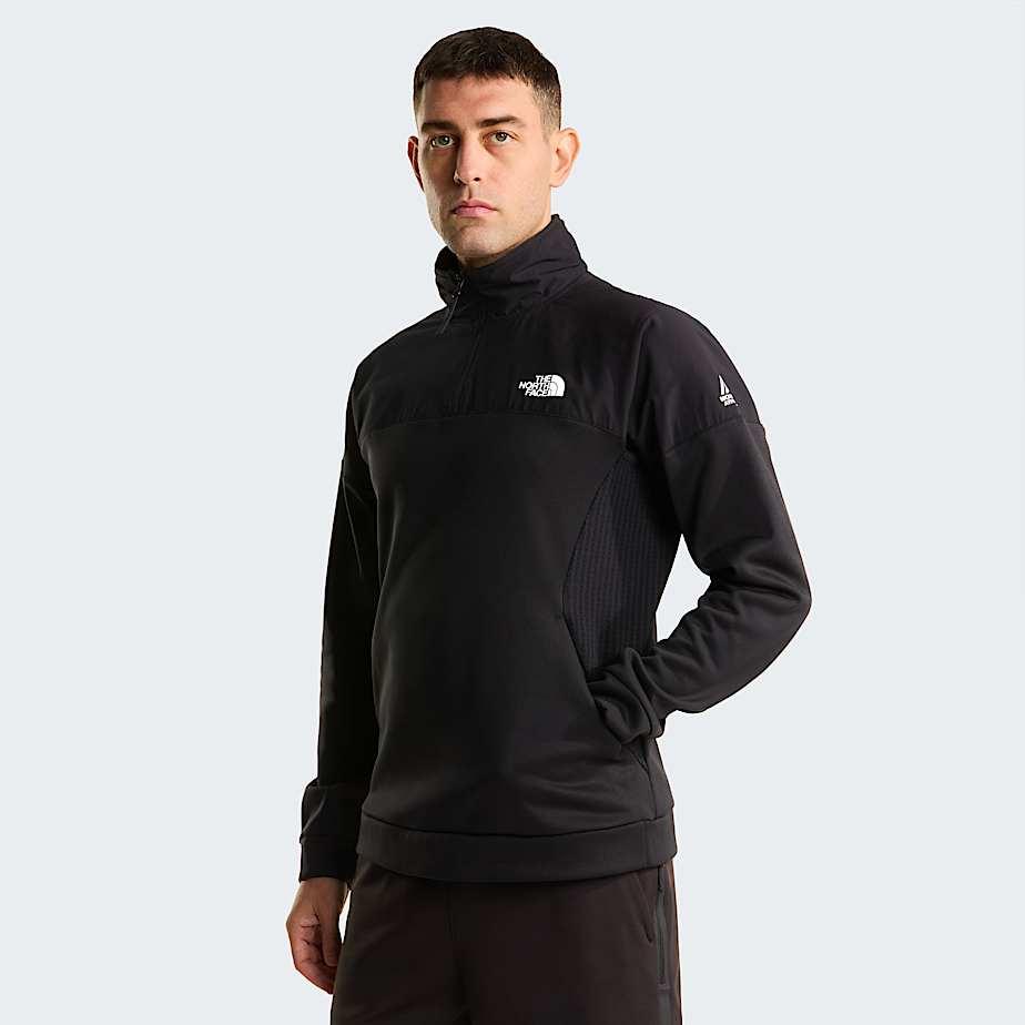 Men's Mountain Athletics 1/4 Zip Fleece Tnf Black by THE NORTH FACE