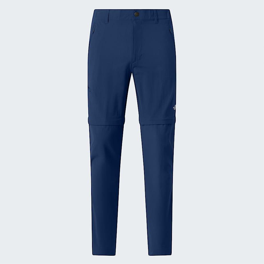 Men's New Peak 2 Convertible Trousers Estate Blue by THE NORTH FACE