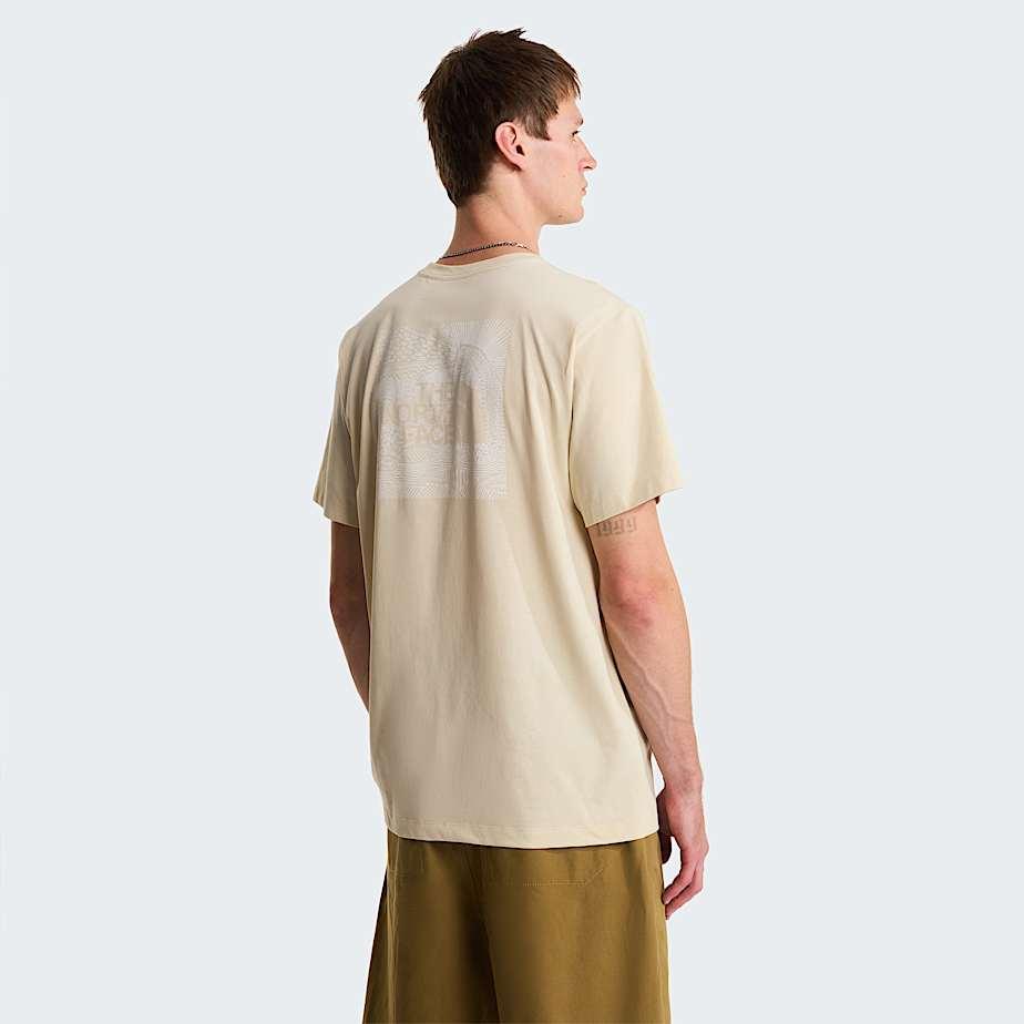 Men's Nse Box Regular T-shirt Desert Stone by THE NORTH FACE