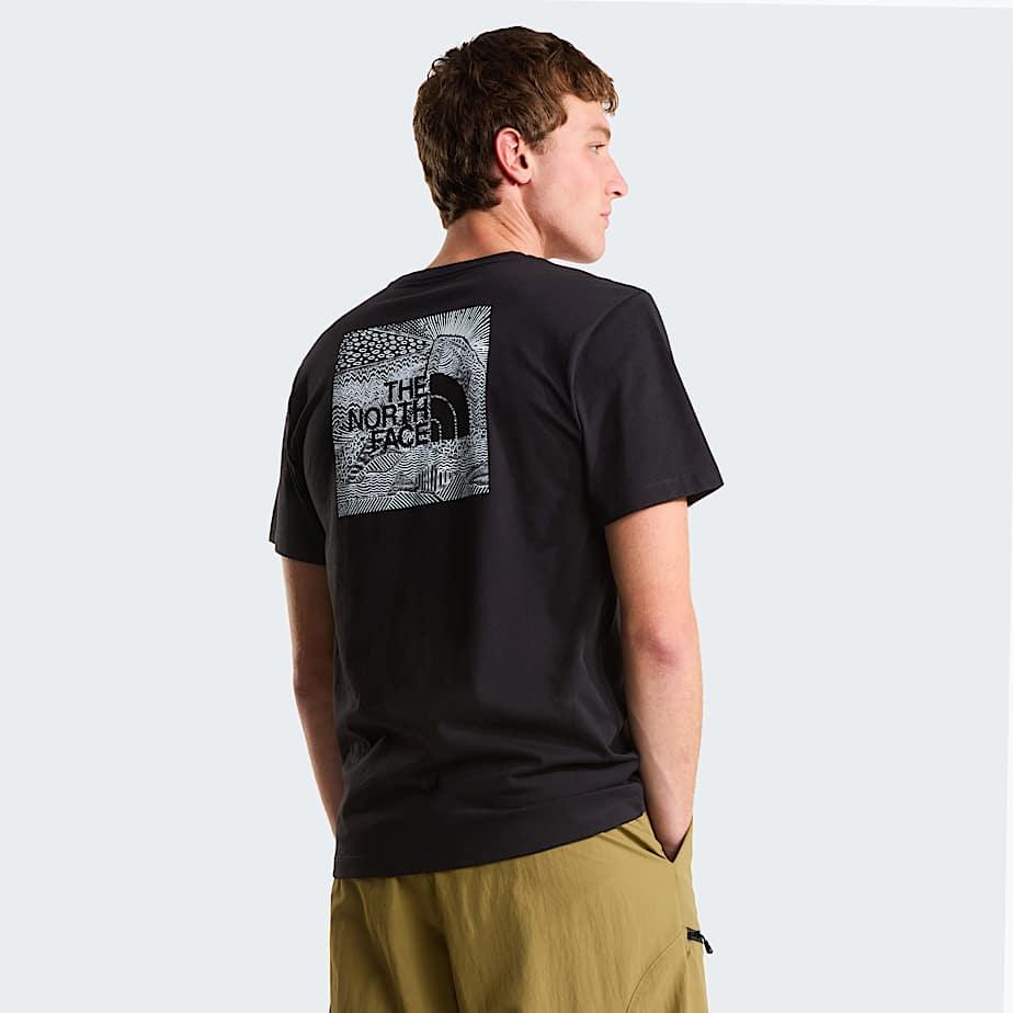 Men's Nse Box Regular T-shirt Tnf Black by THE NORTH FACE