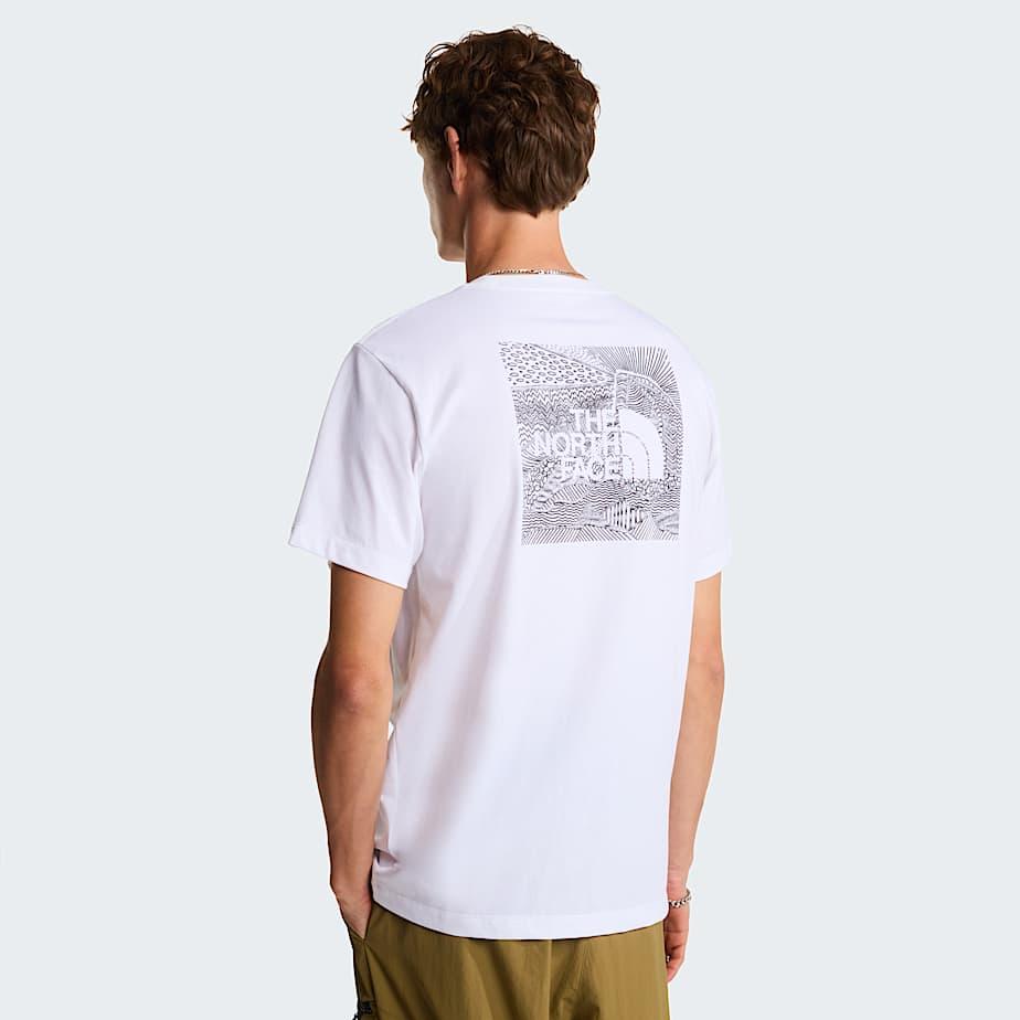 Men's Nse Box Regular T-shirt Tnf White by THE NORTH FACE