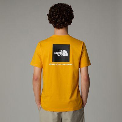 Men’s Nse Box T-shirt Summit Gold-tnf Black by THE NORTH FACE