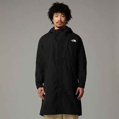 Men's Nukabira Long Shell Jacket Tnf Black by THE NORTH FACE Men's Nukabira Long Shell Jacket Tnf Black by THE NORTH FACE