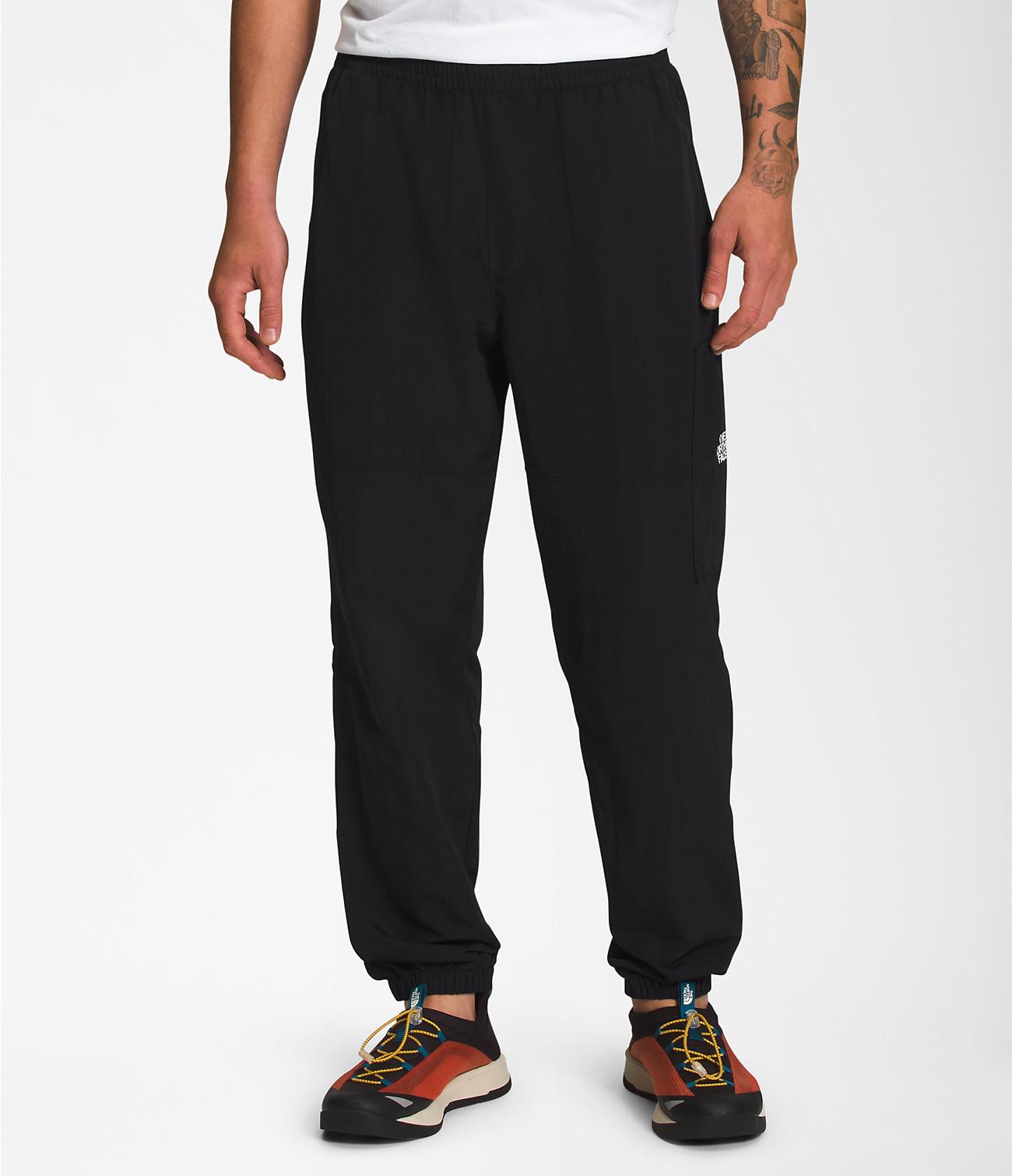 Men's Nylon Easy Trousers Tnf Black by THE NORTH FACE