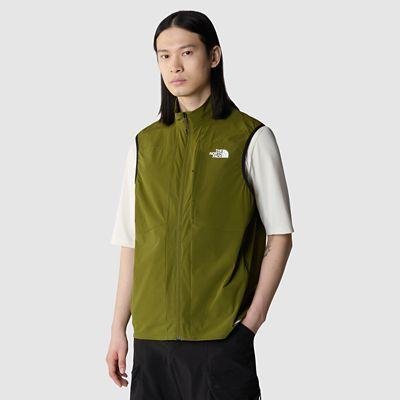 Men's Packable Gilet Forest Olive by THE NORTH FACE