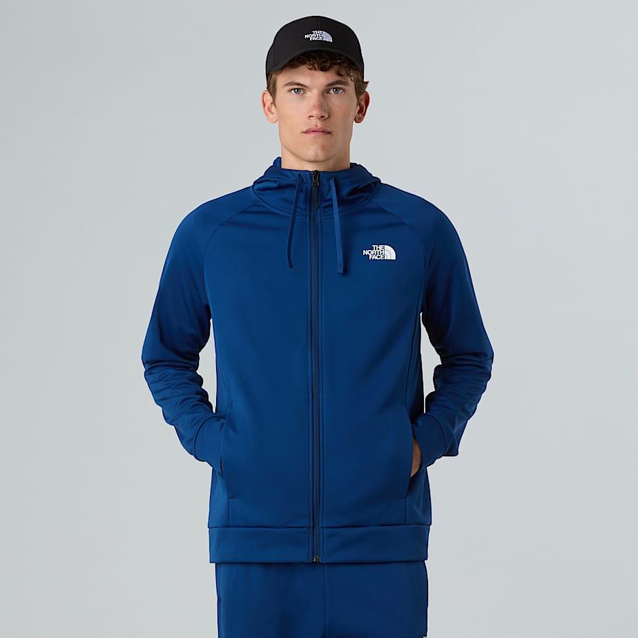 Men's Reaxion 2.0 Full-zip Hoodie Estate Blue Dark Heather by THE NORTH FACE