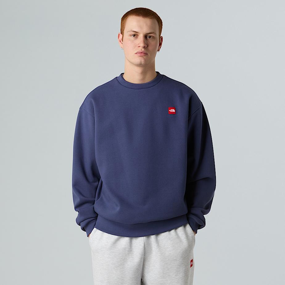 Men's Red Box Sweatshirt Lunar Blue by THE NORTH FACE