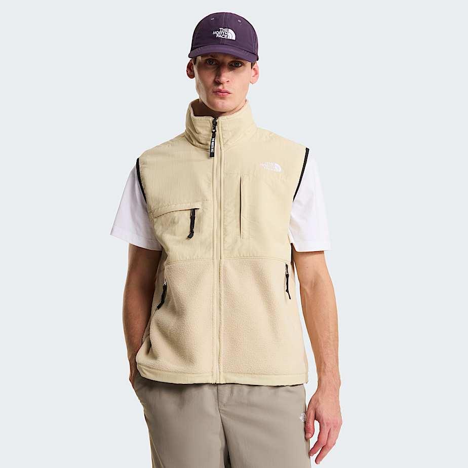 Men's Retro Denali Gilet Desert Stone by THE NORTH FACE