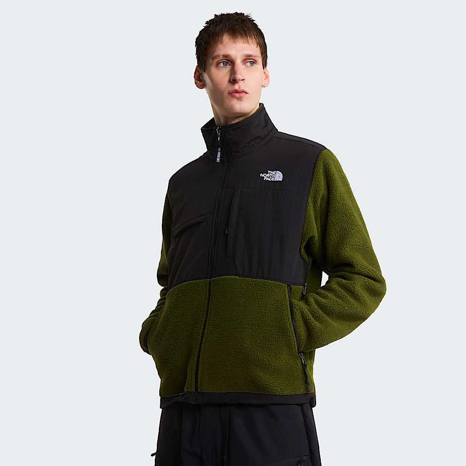 Men's Retro Denali Jacket Woodland Green-tnf Black by THE NORTH FACE