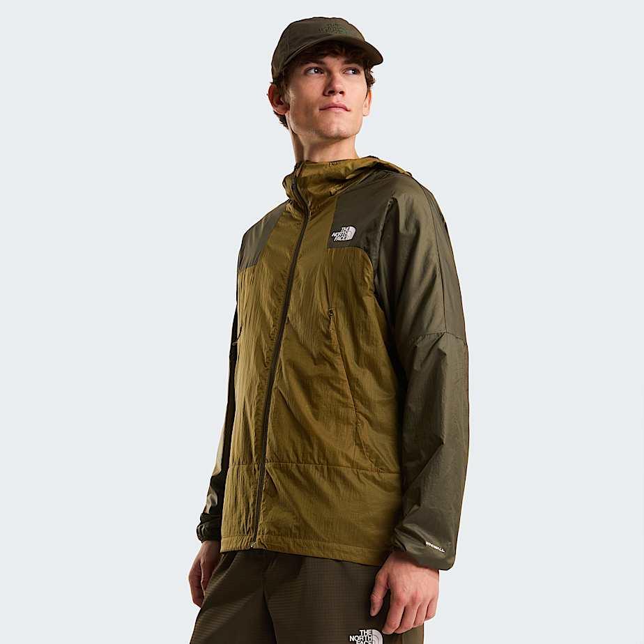 Men's Ridgelite Futurefleece™ Wind Jacket Cedar-new Taupe Green by THE NORTH FACE