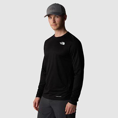 Men’s Shadow Long-sleeve T-shirt Tnf Black by THE NORTH FACE