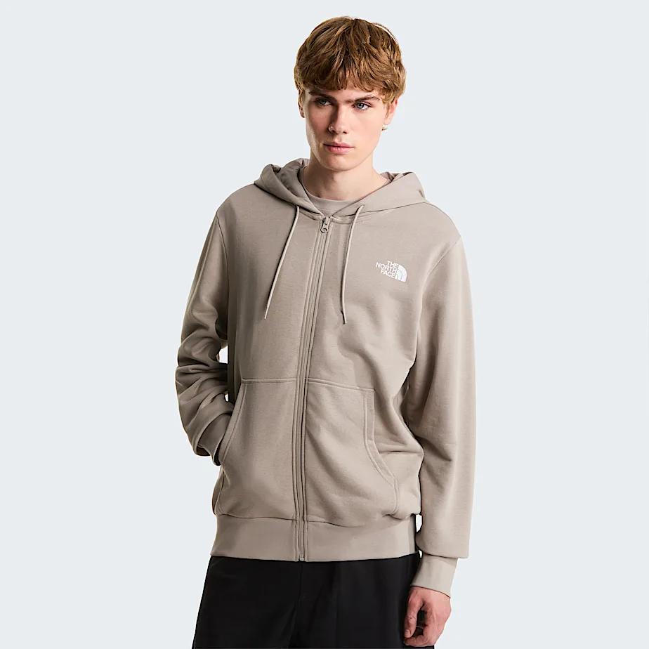 Men's Simple Dome Light Regular Hoodie Stone Slab by THE NORTH FACE