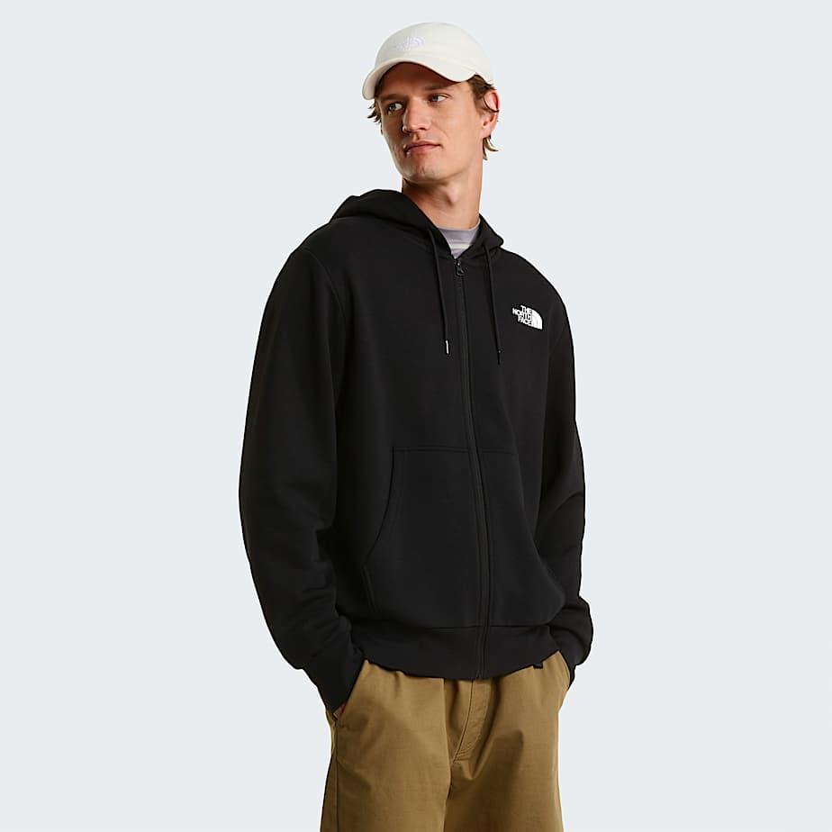 Men's Simple Dome Light Regular Hoodie Tnf Black by THE NORTH FACE