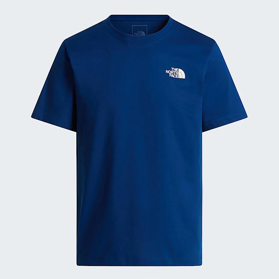 Men's Sketch Box Regular T-shirt Estate Blue by THE NORTH FACE