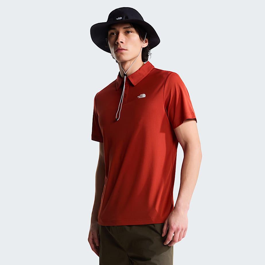 Men’s Tanken Polo Iron Clay by THE NORTH FACE