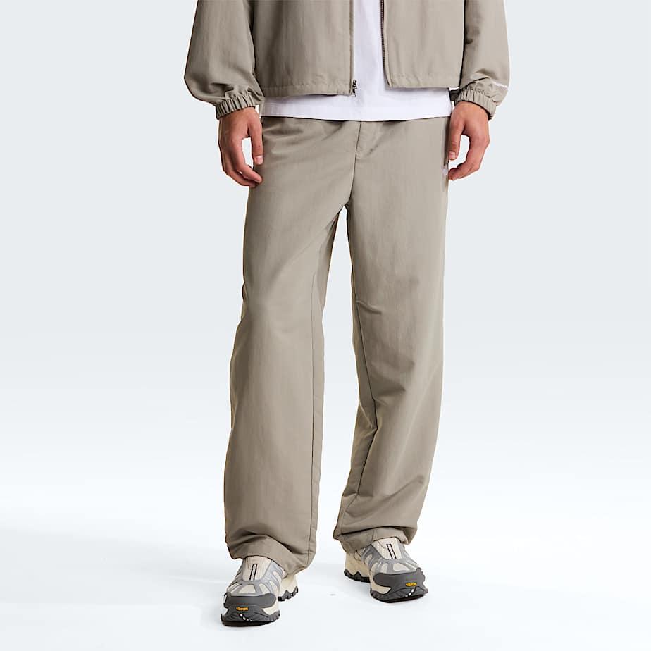 Men's Tnf Easy Wind Trousers Stone Slab by THE NORTH FACE
