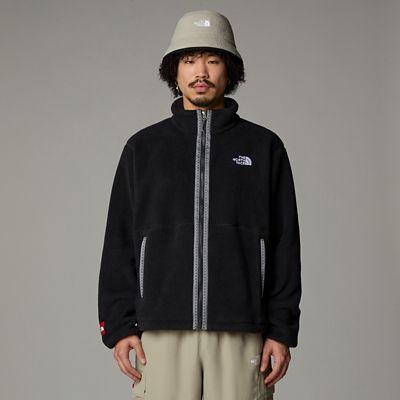 Men's Tnf Fleeski Full-zip Fleece Tnf Black by THE NORTH FACE
