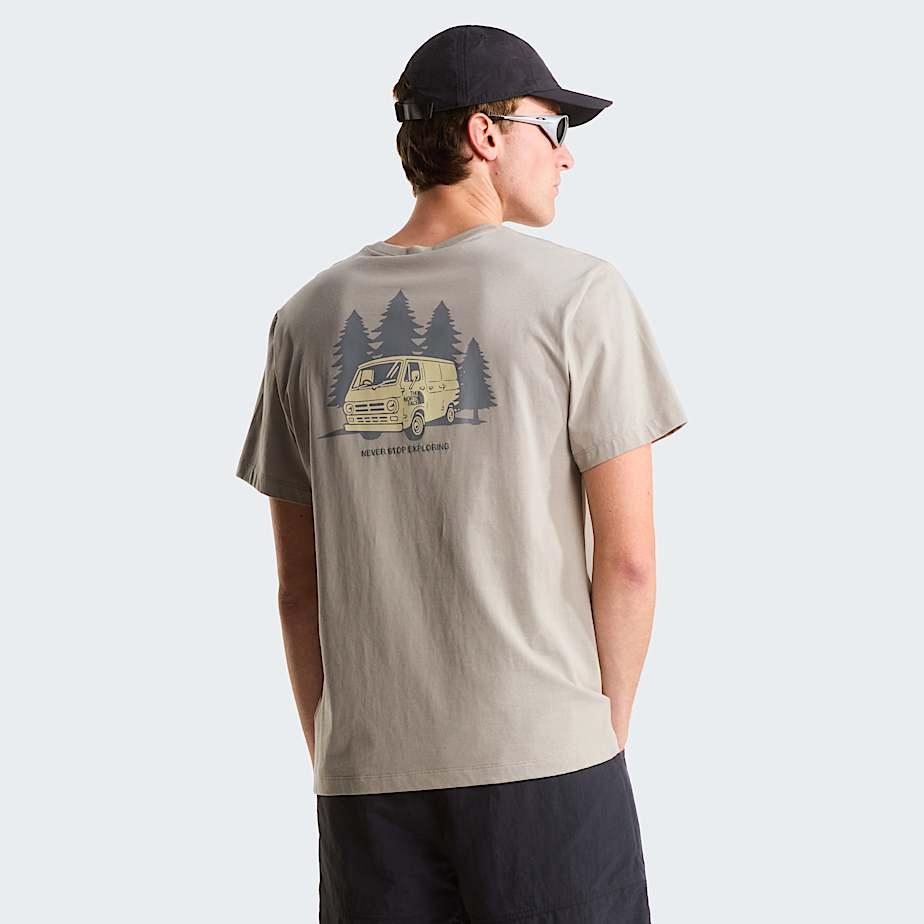 Men's Van Life Relaxed Graphic T-shirt Stone Slab by THE NORTH FACE