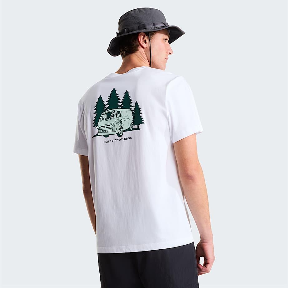 Men's Van Life Relaxed Graphic T-shirt Tnf White by THE NORTH FACE