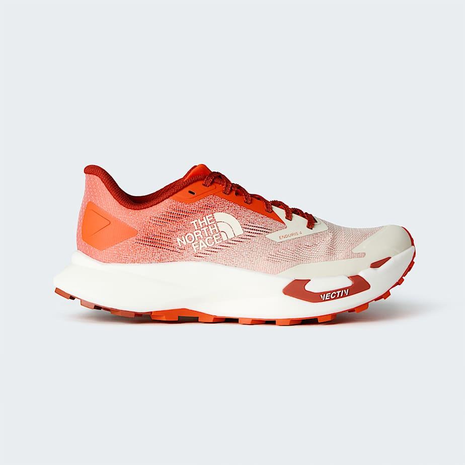 Men's Vectiv™ Enduris 4 Trail Running Shoes Lava Red-calacatta by THE NORTH FACE
