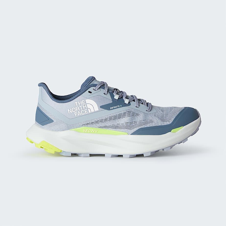 Men’s Vectiv™ Infinite 3 Trail Running Shoes Frost Grey-granite Grey by THE NORTH FACE